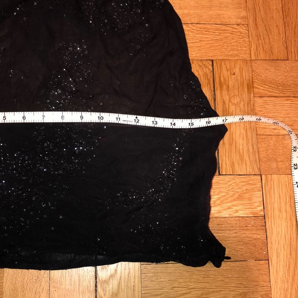 DarylK-189 silk top with metallic detail size M - Picture 5 of 7